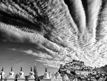 Cirrus Above Thiksey