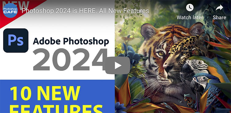 Get A Look At All The New Features In Photoshop 2024 Demonstrated ...